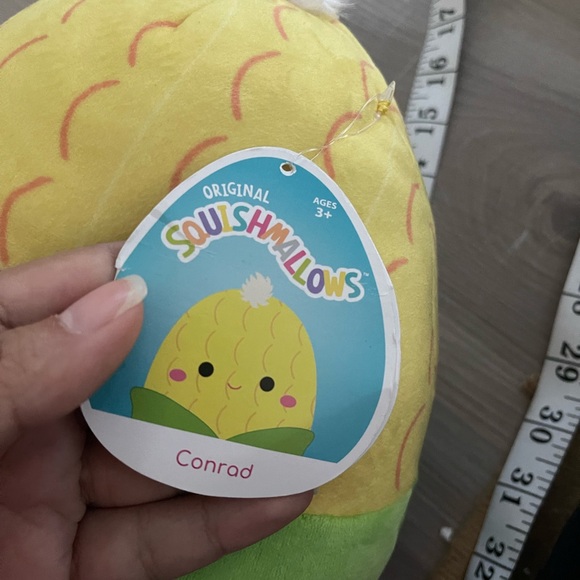 NWT Squishmallows 12 Inch Plush | Conrad Corn - Picture 3 of 4